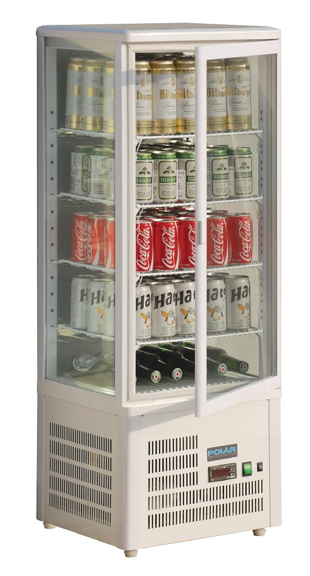 Polar Refrigeration Chilled Display Cabinet 98L